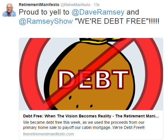 Were Debt Free