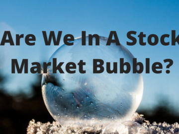 are we in a stock market bubble title
