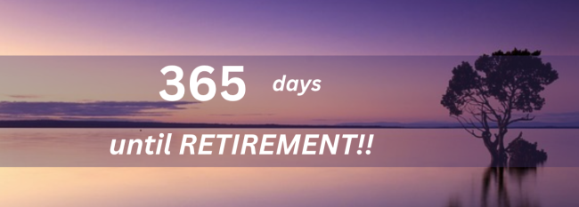 what should I do one year before retirement